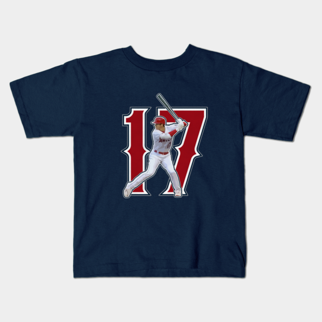 17 Showtime (batting) Shohei Ohtani Kids TShirt TeePublic